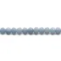Angélite de couleur bleu pâle, rondelle facette 4* 6mm x 40cm