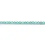 Apatite bleu clair, de forme ronde facetté, 3mm x 40cm