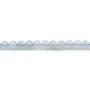 Aigue-Marine Rond 4mm x 10 perles