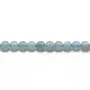 Aquamarine Round 6mm x40cm