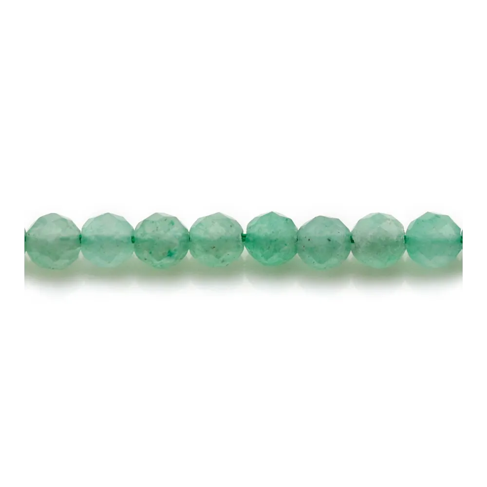 Aventurine Ronde Facette 4mm x 20 pcs