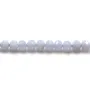 Calcédoine Rondelle Facette 4x5mm x 40cm