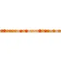 Perles rondes 2mm en cornaline x 40cm