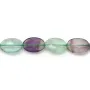Fluorite Ovale facette 10x14mm x 2pcs