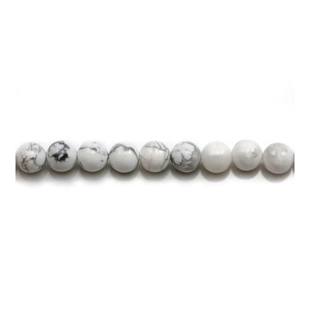 Holite Blanche 4mm x  20 pcs