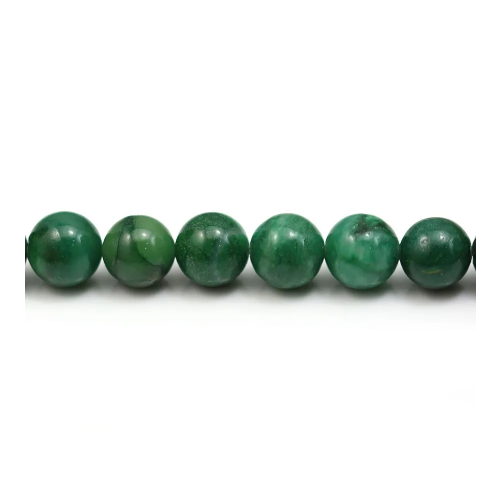 Jade verdite rond 8mm x 6pcs