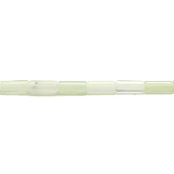 Jade nephrite tube 3.6x8mm x 40cm
