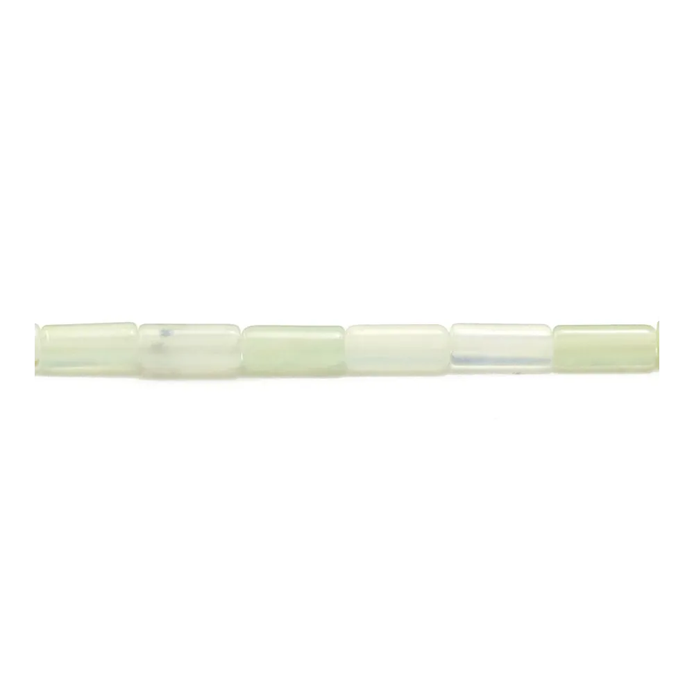 Jade nephrite tube 3.6x8mm x 40cm