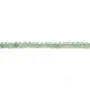 Jade naturel rondelle facette 1.5x2.0mm x 39cm
