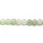 Jadeite vert ronde 6mm x 40cm