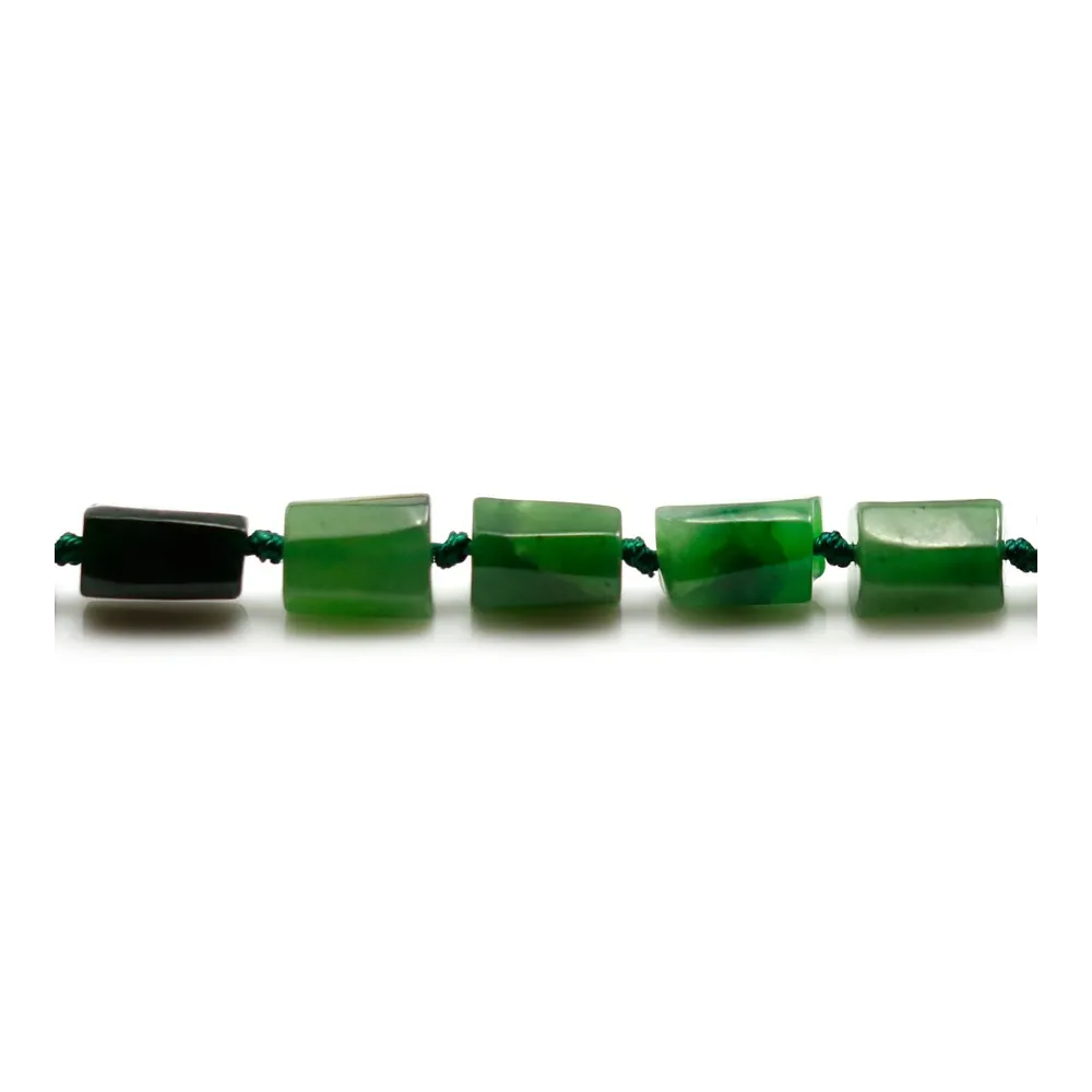 Jade baroque 8x12mm x 40cm