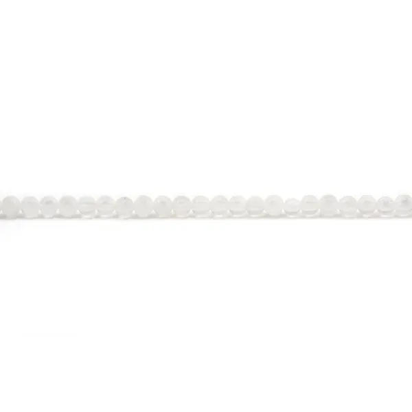Jade branco redondo 2mm x 40cm