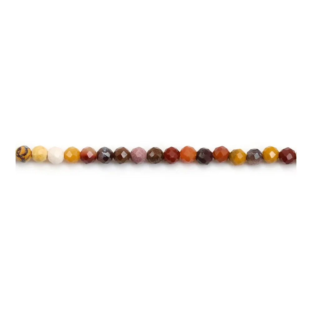Mookaite jaspe matte round 6mm x 40cm 