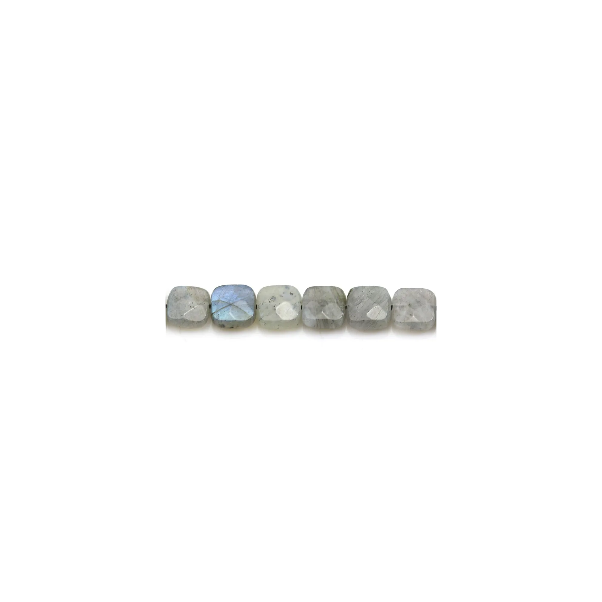 Lot De Perles En Labradorite Boules 8mm - Environ 48 Pièces - Fil De 39 Cm
