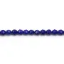 Lapis-lazuli round faceted 4mm x 6pcs