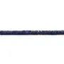 Lapis lazuli bleu, en forme de cube, 2.5mm x 39cm