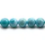 Larimar round beads 5.5-6mm x 40cm
