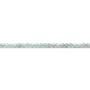 Larimar rond facette 2mm x 40cm