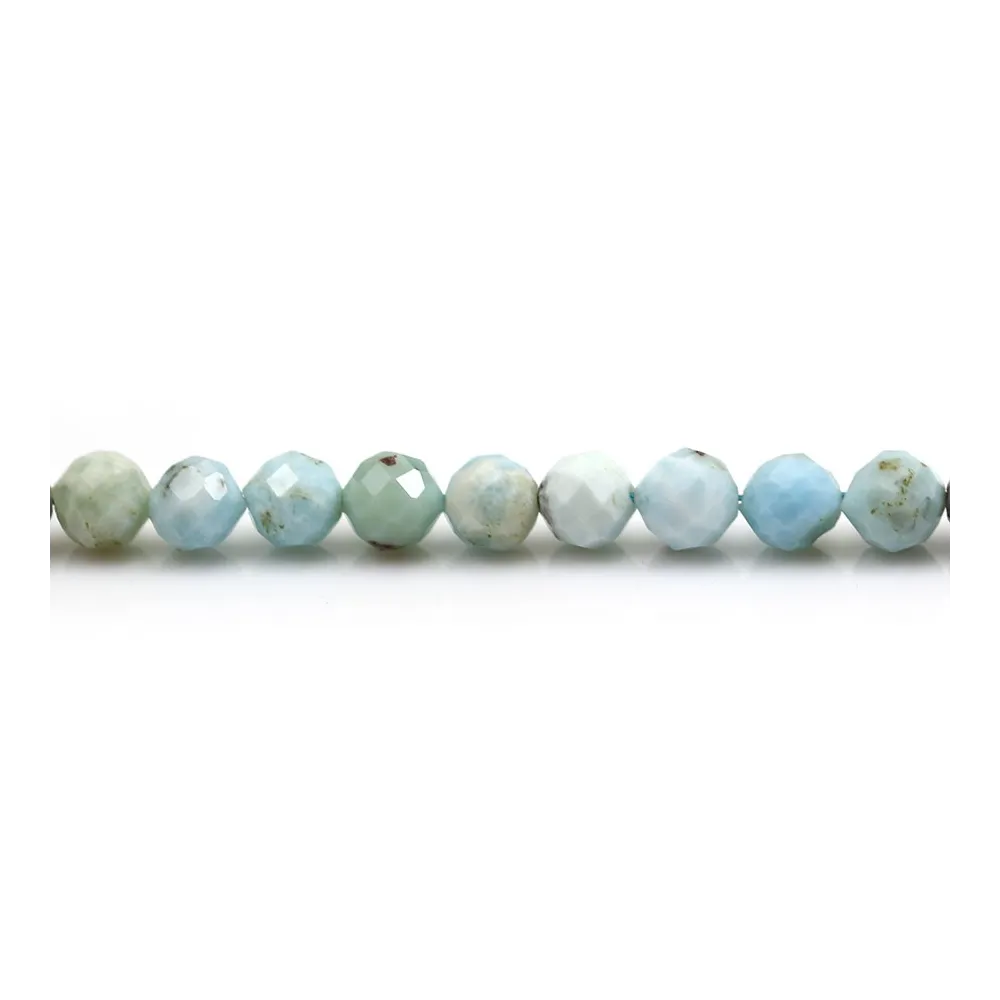 Larimar round 6mm x 40cm