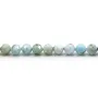 Larimar rond facette 5mm x 40cm