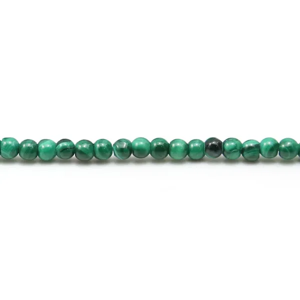 Malachite Ronde 3mm x 40cm
