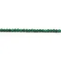 Malachite de forme ronde, 2mm x 40cm