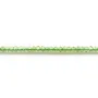 Péridot rondelle facette 1.90x2.20mm x 33cm