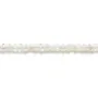 Pierre de lune grise rondelle boulier 2x3mm x 40cm