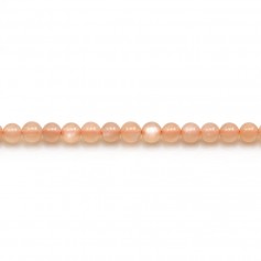 Pierre soleil rond 4mm x 10 pcs 