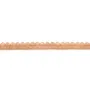 Rondelle facetada de pedra da lua laranja 2.5x4mm x 40cm