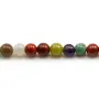 Pierres mixtes ronde 4mm x 40cm