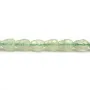 Préhnite rondelle facette 4x2.5mm x 40cm