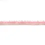 Quartz rose rondelle facette 3x4mm x 40 cm 