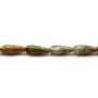 Rhyolite goutte facette 6x16mm x40cm