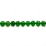 Tsavorite vert, de forme ronde facetté, 5mm x 39cm