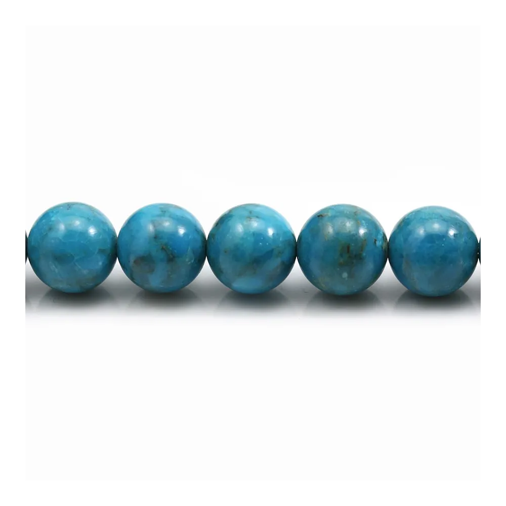 Turquoise ronde 12mm x 1pc