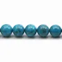Turquoise ronde 12mm x 1pc