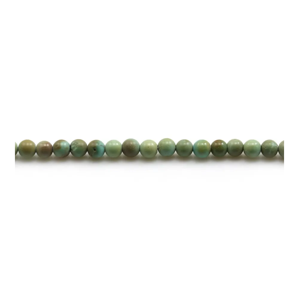 Turquoise ronde 3.5mm x 5pcs