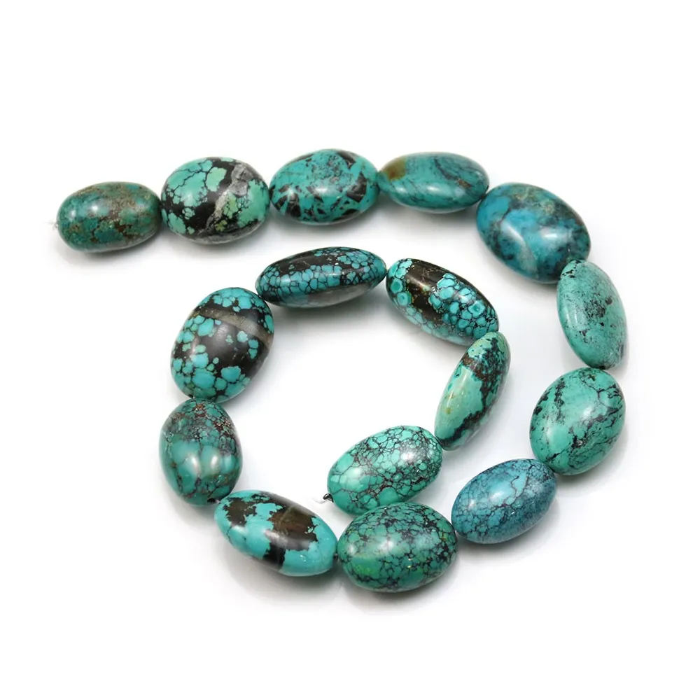 Turquoise ovale 