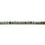 Turquoise africaine de forme ronde facetté, 3mm x 20pcs