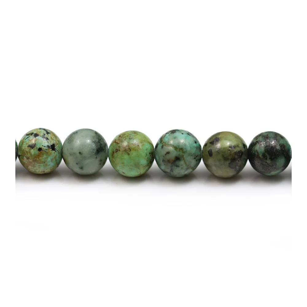 African turquoise round 8mm x 40cm