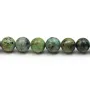 Turquoise africaine ronde 8mm x 40cm