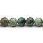 African turquoise round 10mm x 40cm