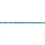Turquoise reconstituée bleu, en forme de tube, 1.0mm x 37cm