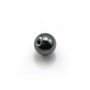 Hématite semi-percé 4mm x 2pcs