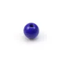 Lapis-Lazuli, semi-percé d'un côté, rond 3mm x 40pcs