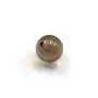 Crimp-end pour cordon silver tone 9x6mm x 2pcs