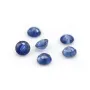 Blue sapphire, crimped, cut in brilliant x 1pc