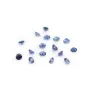 Saphir de couleur bleu, à sertir, taillé en brillant x 1pc