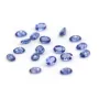 Saphir bleu à sertir, de forme ovale, 4 * 6mm x 1pc